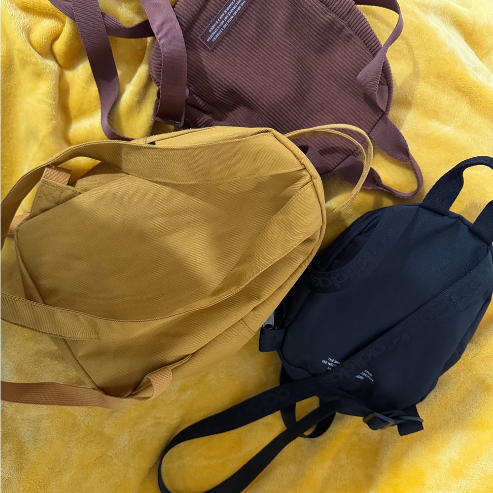 adidas Women's Backpacks in Yellow, Brown, and Black